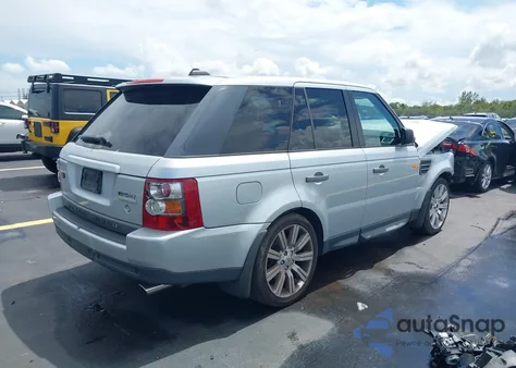 2008 Land Rover Range Rover Sport Supercharged из США, поврежденный, VIN SALSH23488A188051